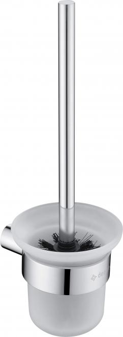 ЩЕТКА ДЛЯ ТУАЛЕТА КРУГЛАЯ НАСТЕННАЯ, ХРОМ