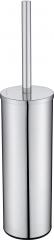 КРУГЛАЯ ОТДЕЛЬНОСТОЯЩАЯ ЩЕТКА ДЛЯ ТУАЛЕТА С ДЕРЖАТЕЛЕМ, ХРОМ