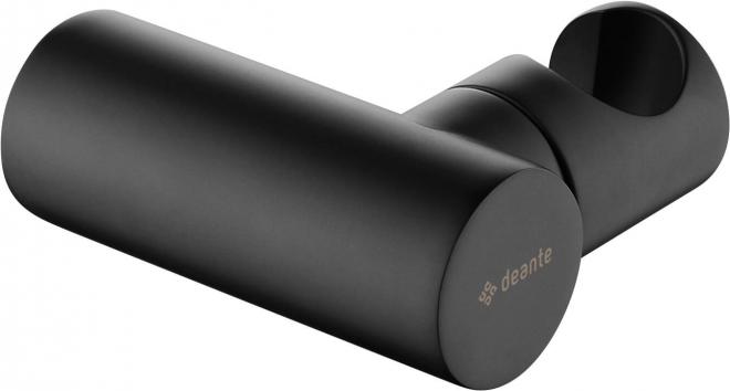 КРУГЛЫЙ ЛАТУННЫЙ НАСТЕННЫЙ КРОНШТЕЙН ДЛЯ РУЧНОГО ДУША, NERO