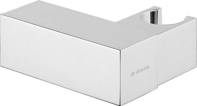 КВАДРАТНЫЙ ЛАТУННЫЙ НАСТЕННЫЙ КРОНШТЕЙН ДЛЯ РУЧНОГО ДУША, ХРОМ