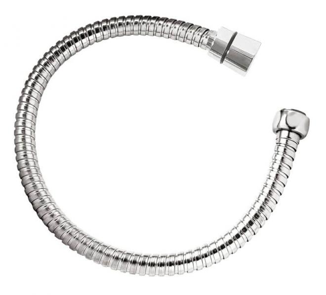 ШЛАНГ ДЛЯ ДУШЕВОЙ КОЛОННЫ 50СМ, КОНИЧЕСКАЯ ГАЙКА G1/2'' И ШЕСТИГРАННАЯ ГАЙКА G1/2''