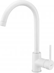 СМЕСИТЕЛЬ ДЛЯ МОЙКИ NEMEZJA С U-образным изливом, АЛЕБАСТР ГРАНИТ