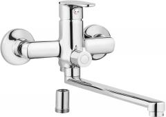 CHABER Смеситель для умывальника-ванны, настенная, с удлиненным изливом - подключение под шланг