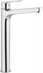 СМЕСИТЕЛЬ ДЛЯ РАКОВИНЫ JASMIN С ВЫСОКИМ КОРПУСОМ, CLICK-CLACK С АЭРАТОРОМ ECO 4,5 Л/МИН, ХРОМ