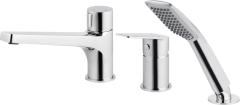СМЕСИТЕЛЬ ДЛЯ ВАННЫ JASMIN НА 3 ОТВЕРСТИЯ, ХРОМ
