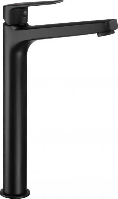 JASMIN NERO СМЕСИТЕЛЬ ДЛЯ РАКОВИНЫ С ПОДЪЕМНЫМ КОРПУСОМ БЕЗ CLICK-CLACK