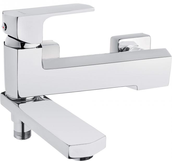 MARUNA СМЕСИТЕЛЬ ДЛЯ ВАННЫ СО СКЛАДНЫМ ИЗЛИВОМ, БЕЗ ДУШЕВОГО КОМПЛЕКТА, ХРОМ