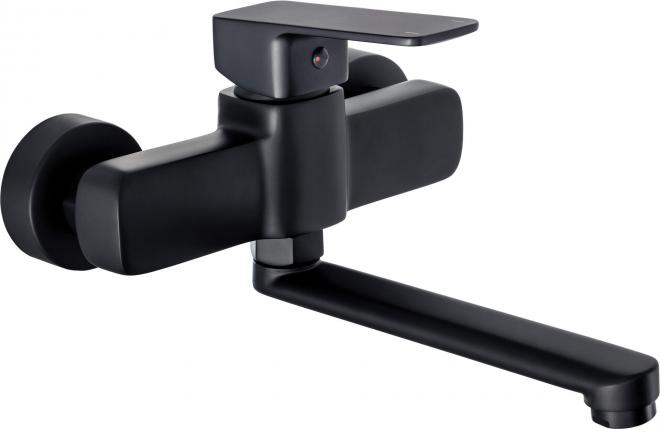 MARO НАСТЕННЫЙ СМЕСИТЕЛЬ ДЛЯ РАКОВИНЫ, NERO - НОВИНКА