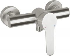 LUPO СМЕСИТЕЛЬ ДЛЯ ДУША БЕЗ ДУШЕВОГО КОМПЛЕКТА, СТАЛЬ - НОВЫЙ