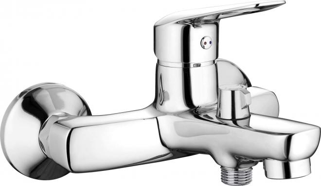 СМЕСИТЕЛЬ ДЛЯ ВАННЫ BORO БЕЗ ДУШЕВОГО КОМПЛЕКТА, ХРОМ