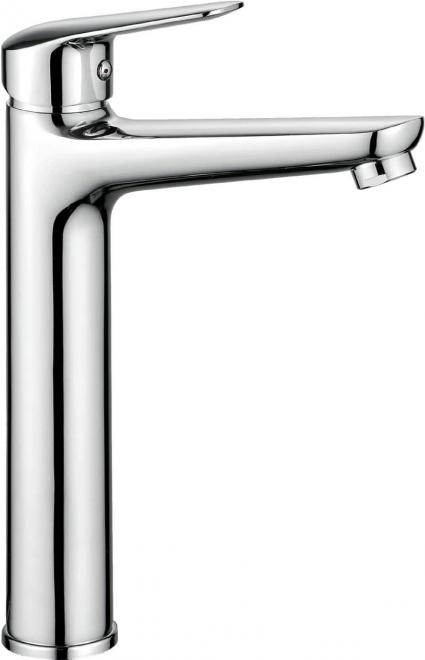 СМЕСИТЕЛЬ ДЛЯ РАКОВИНЫ BORO С ПОДЪЕМНЫМ КОРПУСОМ, БЕЗ CLICK-CLACK, ХРОМ - НОВИНКА