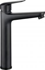 СМЕСИТЕЛЬ ДЛЯ РАКОВИНЫ BORO С ПОДЪЕМНЫМ КОРПУСОМ, БЕЗ CLICK-CLACK, NERO - НОВИНКА