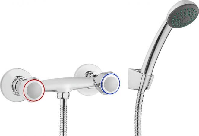 TENO СМЕСИТЕЛЬ ДЛЯ ДУША С ДУШЕВЫМ КОМПЛЕКТОМ, ХРОМ