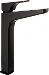 HIACYNT СМЕСИТЕЛЬ ДЛЯ РАКОВИНЫ С ВЫСОКИМ КОРПУСОМ, БЕЗ CLICK-CLACK, NERO