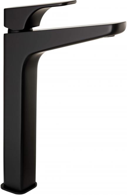 HIACYNT СМЕСИТЕЛЬ ДЛЯ РАКОВИНЫ С ВЫСОКИМ КОРПУСОМ, БЕЗ CLICK-CLACK, NERO