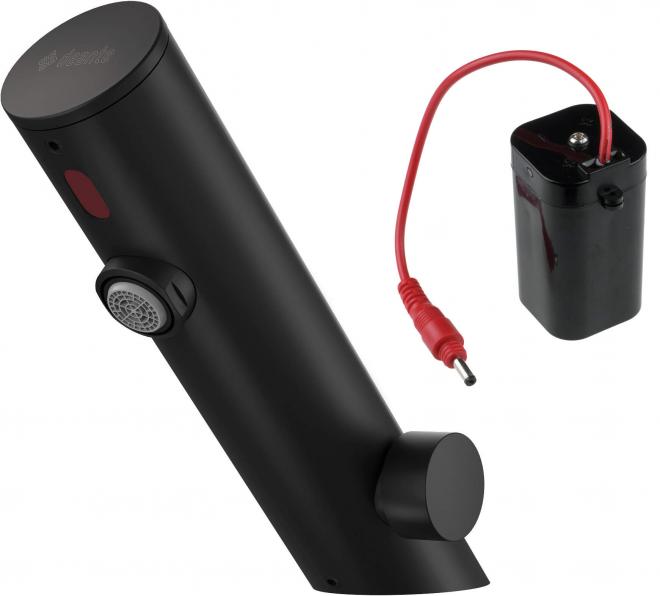 SENSE SENSOR NERO СМЕСИТЕЛЬ ДЛЯ РАКОВИНЫ С РЕГУЛИРОВКОЙ ТЕМПЕРАТУРЫ, 4xAA(LR6) - НОВИНКА