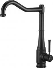 СМЕСИТЕЛЬ ДЛЯ МОЙКИ TAMIZO С ПРЯМОУГОЛЬНЫМ ИЗЛИВОМ, NERO