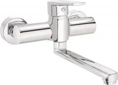 НАСТЕННЫЙ СМЕСИТЕЛЬ ДЛЯ РАКОВИНЫ TUBO, ХРОМ