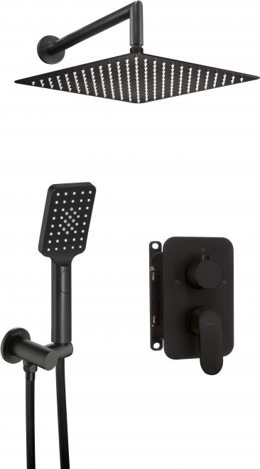 ALPINIA NERO СКРЫТЫЙ ДУШЕВОЙ НАБОР С SMART BOX - НОВИНКА