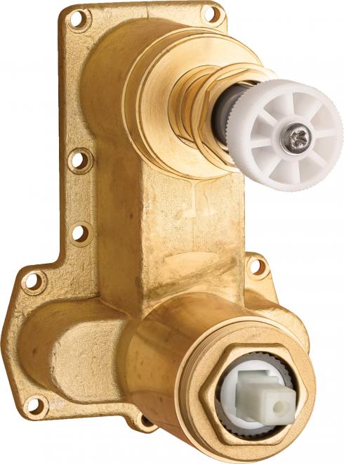 Корпус BOXa скрытого монтажа, смешивающего, с переключателем для душа