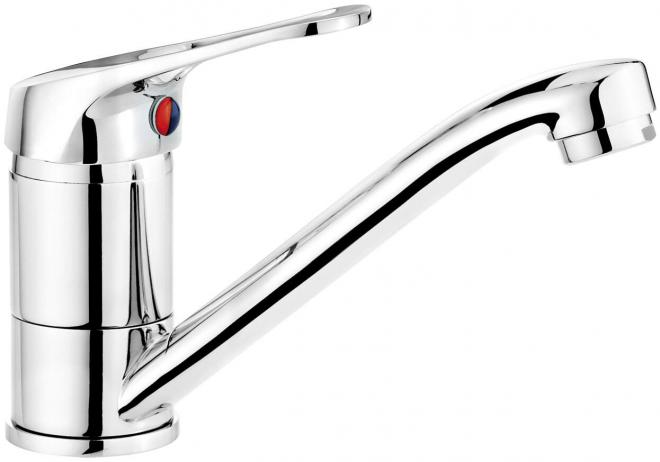 СМЕСИТЕЛЬ ДЛЯ РАКОВИНЫ LOBO С ПОВОРОТНЫМ ИЗЛИВОМ, ХРОМ