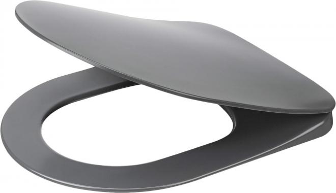 SLIM SOFT CLOSE СИДЕНЬЕ ДЛЯ ТУАЛЕТА ДЛЯ PEONIA И PEONIA ZERO, АНТРАЦИТ
