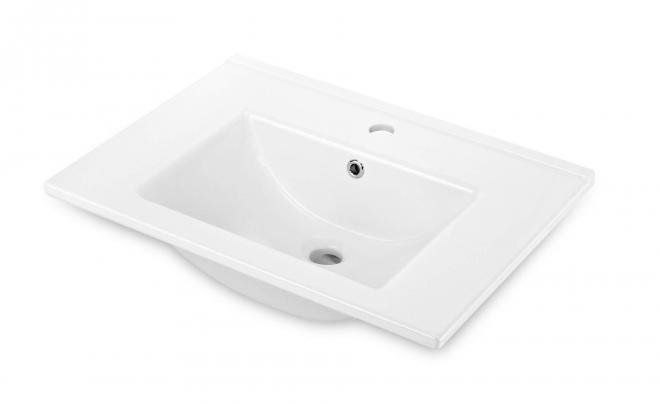 РАКОВИНА FLOKS, БЕЛАЯ, ВСТАВНАЯ, 600MM