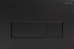 КНОПКА УПРАВЛЕНИЯ SLIM ДЛЯ ТУАЛЕТА НАСТЕННАЯ СКРЫТАЯ СИСТЕМА SLIM NERO, МОДЕЛЬ 1