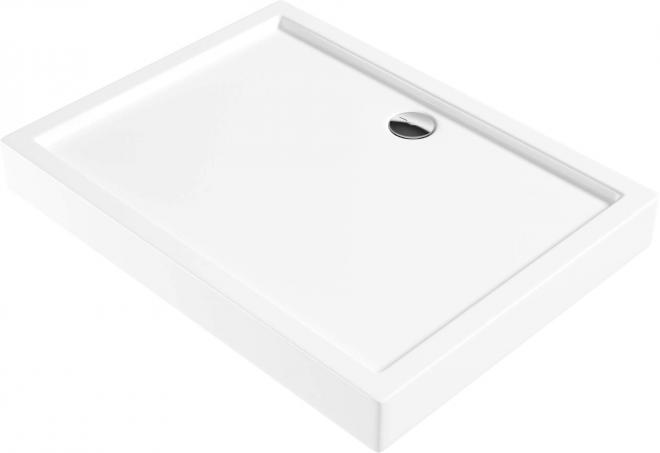ПРЯМОУГОЛЬНЫЙ ДУШЕВОЙ ПОДДОН JASMIN, АКРИЛОВЫЙ, БЕЛЫЙ 120X80 СМ