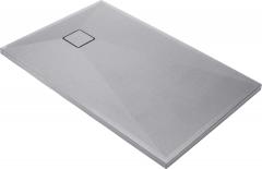 CORREO ПРЯМОУГОЛЬНЫЙ ДУШЕВОЙ ПОДДОН СЕРЫЙ МЕТАЛЛИЧЕСКИЙ ГРАНИТ 140X90 СМ - НОВИНКА