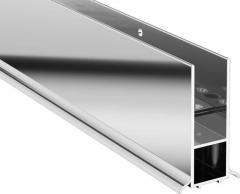 НАСТЕННЫЙ ПРОФИЛЬ ШИРОКИЙ 7X200СМ ДЛЯ KERRIA PLUS CHROME - НОВИНКА