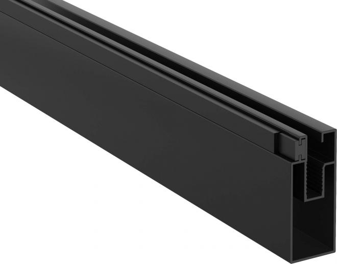 ПРОФИЛЬ KERRIA PLUS ДЛЯ РАЗДВИЖНОЙ ДВЕРИ + WALK-IN NERO - НОВИНКА