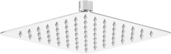 CASCADA FLOKS SQUARE душевая лейка, СТАЛЬ, ХРОМ, 200x200
