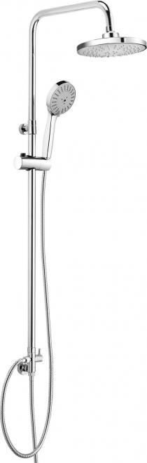 ДУШЕВАЯ КОЛОННА CORIO БЕЗ СМЕСИТЕЛЯ, ХРОМ
