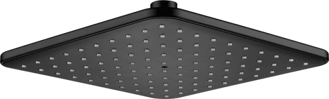 НАСАДКА ДЛЯ ДУША NEO BORO КВАДРАТНАЯ, 1 ФУНКЦИЯ, 201X201 ММ, NERO