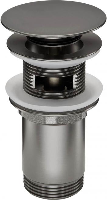 КЛИК-КЛАК ДЛЯ РАКОВИНЫ, КРУГЛЫЙ, С ВТУЛКОЙ, ТИТАН