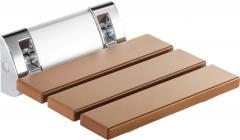 VITAL НАСТЕННОЕ СКЛАДНОЕ СИДЕНЬЕ ИЗ ДПК, ЦВЕТ ДЕРЕВА