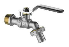 КЛАПАН BIBCOCK С АДАПТЕРАМИ ДЛЯ САДОВОГО ШЛАНГА, 1/2"