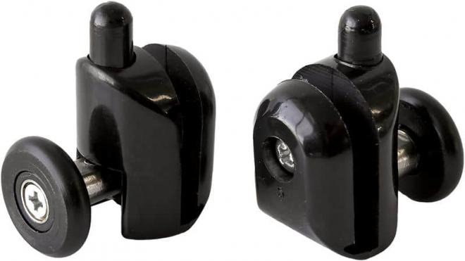 НИЖНИЕ СЪЕМНЫЕ РОЛИКИ, NERO, ДЛЯ СТЕКЛА 5 ММ (2 ШТ.)