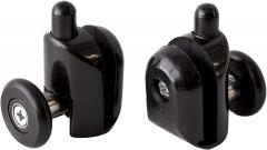 НИЖНИЕ СЪЕМНЫЕ РОЛИКИ, NERO, ДЛЯ СТЕКЛА 5 ММ (2 ШТ.)