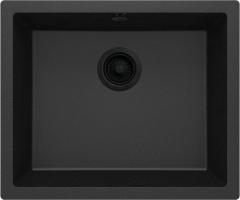 МОЙКА CORDA FLUSH GRANIT 550X460X204 3,5'', ГРАФИТ МЕТАЛЛИЧЕСКИЙ, С SPACE SAVER LUX