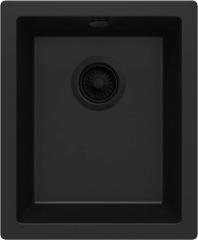 CORDA ВСТРОЕННАЯ ГРАНИТНАЯ МОЙКА 380X460X194 3,5'', NERO, С SPACE SAVER LUX