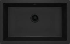 CORDA ВСТРОЕННАЯ ГРАНИТНАЯ РАКОВИНА 800x500x204 3,5'', NERO, С SPACE SAVER LUX