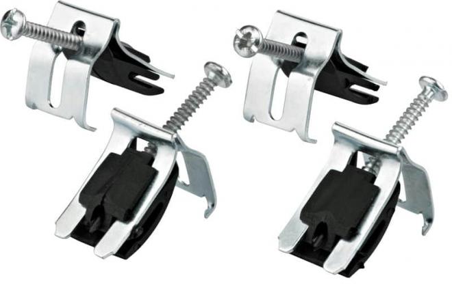 КРЮЧКИ ДЛЯ МОНТАЖА РАКОВИНЫ, НАБОР 4 ШТ.