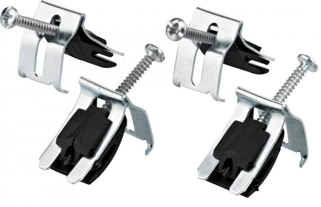 КРЮЧКИ ДЛЯ МОНТАЖА РАКОВИНЫ, НАБОР 4 ШТ.